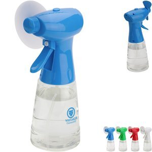 Stay Cool Spray Bottle & Fan