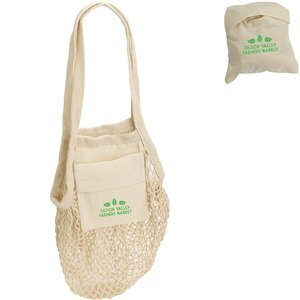 Sonnet Collapsible Cotton Mesh Tote