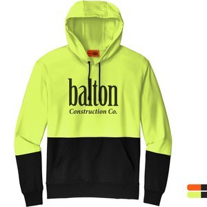 CornerStone® Enhanced Visibility Polyester Fleece Men's Pullover Hoodie