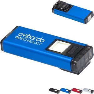 Flash Pocket COB Flashlight w/ Clip & Magnet