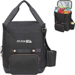 Sidekick rPET Polyester 24 Can Cooler