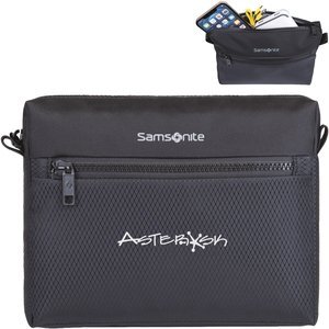 Samsonite® Zippered Diamond Ripstop & Polyester Accessory Pouch