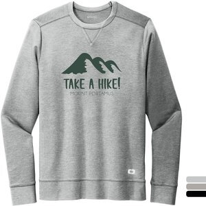 OGIO® Luuma Flex Modal/Poly/Spandex French Terry Long Sleeve Men's Crew Tee