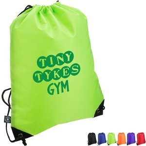 Grab 'N Go RPET Budget Drawstring Backpack