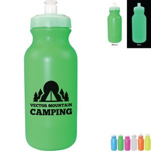 Nite Glow Value Cycle Bottle w/ Push 'N Pull Cap, 20oz.