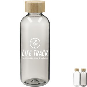 Sona RPET Reusable Bottle w/ Bamboo Lid, 22oz.