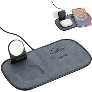 mophie® 3-in-1 Fabric Wireless Charging Pad