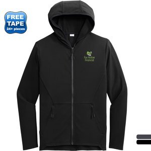 Sport-Tek® Circuit Poly Hooded Men's Full-Zip