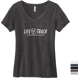 Volunteer Knitwear™ Daily Cotton Ladies' V-Neck Tee