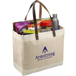 Westover Premium Jute & Cotton Market Tote