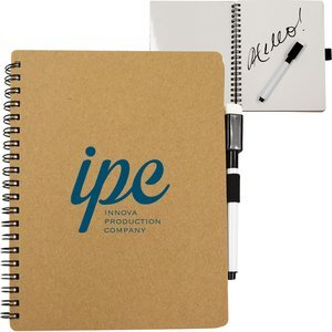 Innovator Dry Erase Spiral Notebook, 5-1/2" x 7"