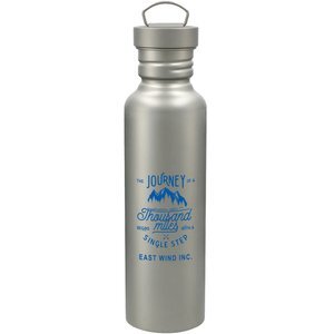 Griffen Single Wall Titanium Sport Bottle, 25oz.