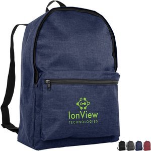 Boardwalk Heathered Polyester Backpack