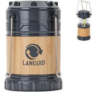 Bamboo Pop-Up Lantern w/ Speaker