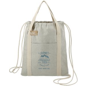 Repose 5oz. Recycled Cotton Drawstring Bag