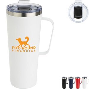 Maroni Vacuum Insulated Stainless Steel Travel Mug, 28oz.