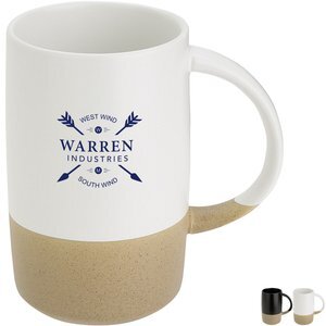 Monticello Ceramic Mug, 17oz.