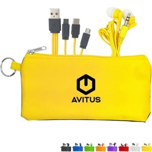 Large Stretchy Cable & Buds Set