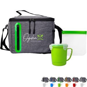 Soup & Sandwich Oval Cooler Lunch Set