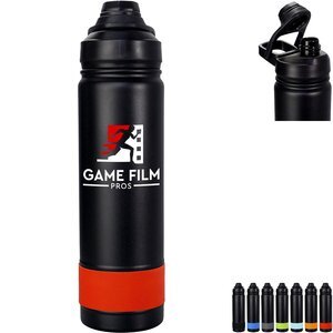 Colorful Pop-Up Banded Bottle, 24 oz.