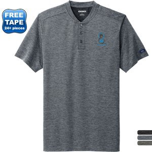 OGIO® Evolution Poly/Rayon/Spandex Men's Henley