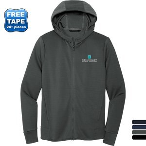 MERCER+METTLE™ Double-Knit Polyester Full-Zip Men's Hoodie