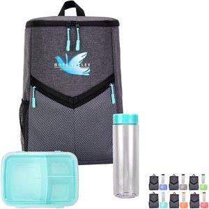 Victory Cooler Backpack Lunch & Drink Set