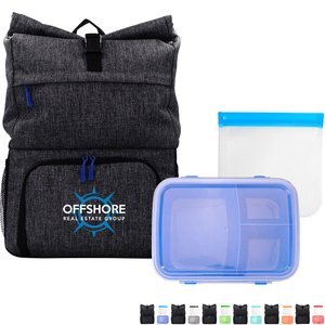 X Line Backpack Cooler Lunch & Sandwich Combo Set