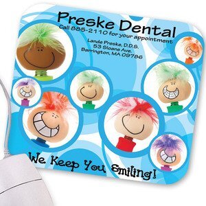 Goofy Smiling Design, Mouse Pad