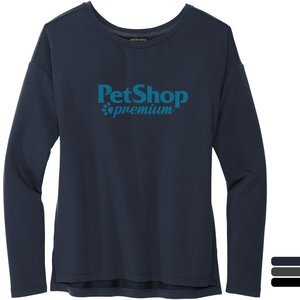 MERCER+METTLE™ Stretch French Terry Drop Shoulder Ladies' Pullover