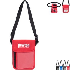 Sidekick Polyester Crossbody Sling Pouch - CLOSEOUT!