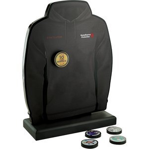 MVP Attire Sweatshirt Acrylic & Metal Award