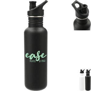 Klean Kanteen® Eco Single-Wall Stainless Steel Classic Bottle w/ Sport Cap, 27oz.