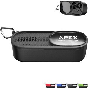 Power Slide Wireless Earbuds & Speaker