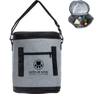 Happy Camper Polyester 20 Can Cooler Backpack