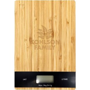 Bamboo Digital Kitchen Scale
