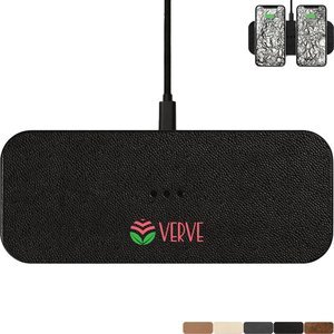 Courant® Classics Catch 2 Italian Leather Multi-Device Wireless Charger