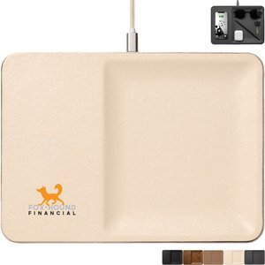 Courant® Classics Catch 3 Italian Leather Wireless Charger & Accessory Tray