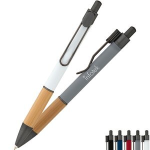 Manoa Bamboo Grip Ballpoint Pen