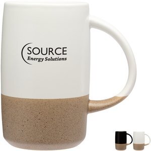Santander Two-Tone Ceramic Mug, 17oz.