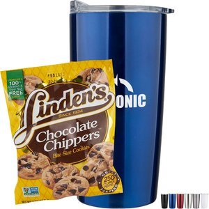 Linden's® Cookies & Straight Tumbler Gift Set