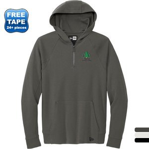 New Era® STS Cotton/Poly 1/4 Zip Men's Hoodie