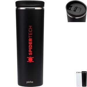 Perka® Moderno Double Wall Stainless Steel Tumbler, 20oz.