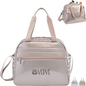 Aviana™ Metallics Polyester 24 Can Duffel Cooler
