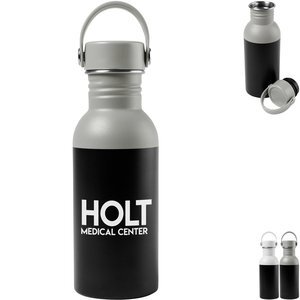 Kids Water Bottle Personalized, Insulated Thermal Mug with Popup Straw Lid,  Optional Carabiner Clip, 20oz