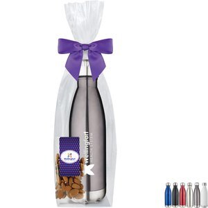 Raw Almonds & Vacuum Insulated Bottle Gift Set