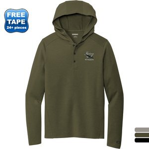 OGIO® Luuma Flex Tri-Blend Men's Hooded Henley