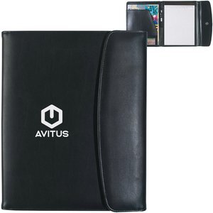 Leather Look Notepad Portfolio, 10" x 12-1/2"