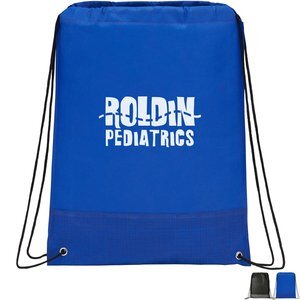 Crossweave Heat Sealed Non-Woven Drawstring Bag