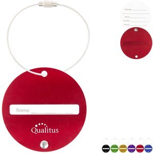 Jet Setter Aluminum Luggage Tag
